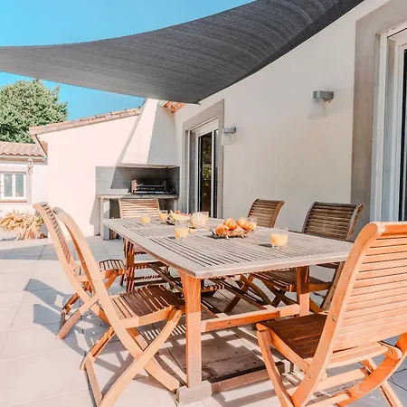 3 Piscine Terrasse Climatisation Ce Сasa de vacaciones Cazilhac (Aude)